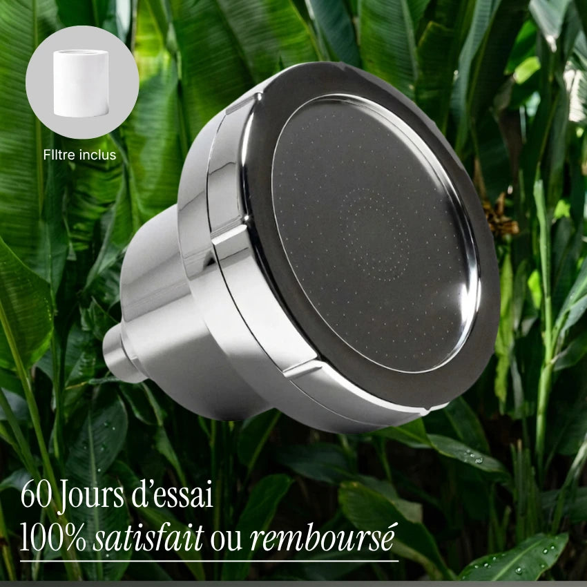 Pommeau de douche filtrant