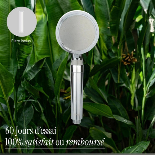 Pommeau de douche filtrant