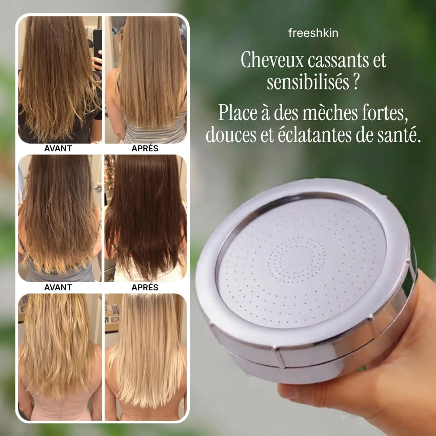 Pommeau de douche filtrant